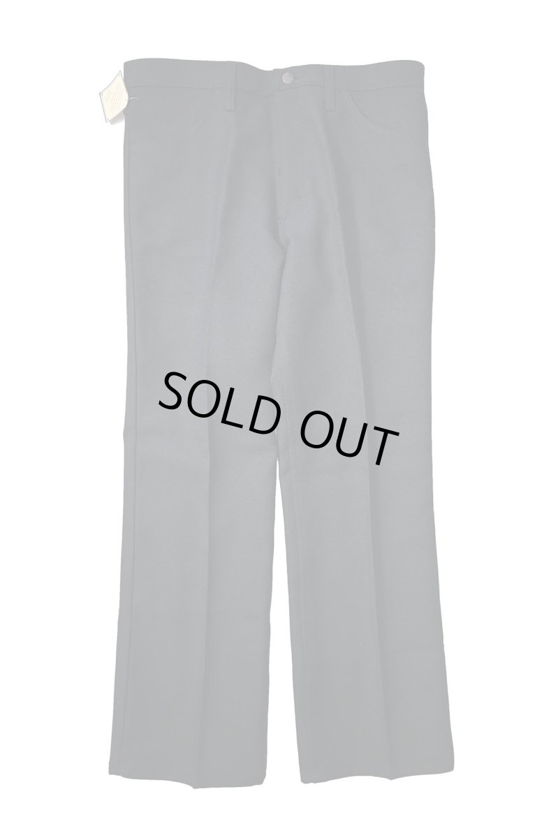 画像1: 90s Deadstock Wrangler Wrancher Dress Jeans Navy made in USA (1)