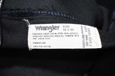 画像6: 90s Used Wrangler Wrancher Dress Jeans Black made in USA (6)