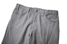 画像2: 90s Used Levi's 517 Flare Pants Grey made in USA スタプレ (2)