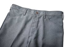 画像2: 80s Deadstock Wrangler Wrancher Dress Jeans Grey made in USA (2)