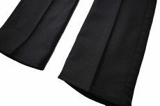 画像3: 90s Used Levi's 517 Flare Pants Black made in USA スタプレ (3)