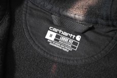 画像4: Used Carhartt Zip Sweat Hoodie Fade Black (4)