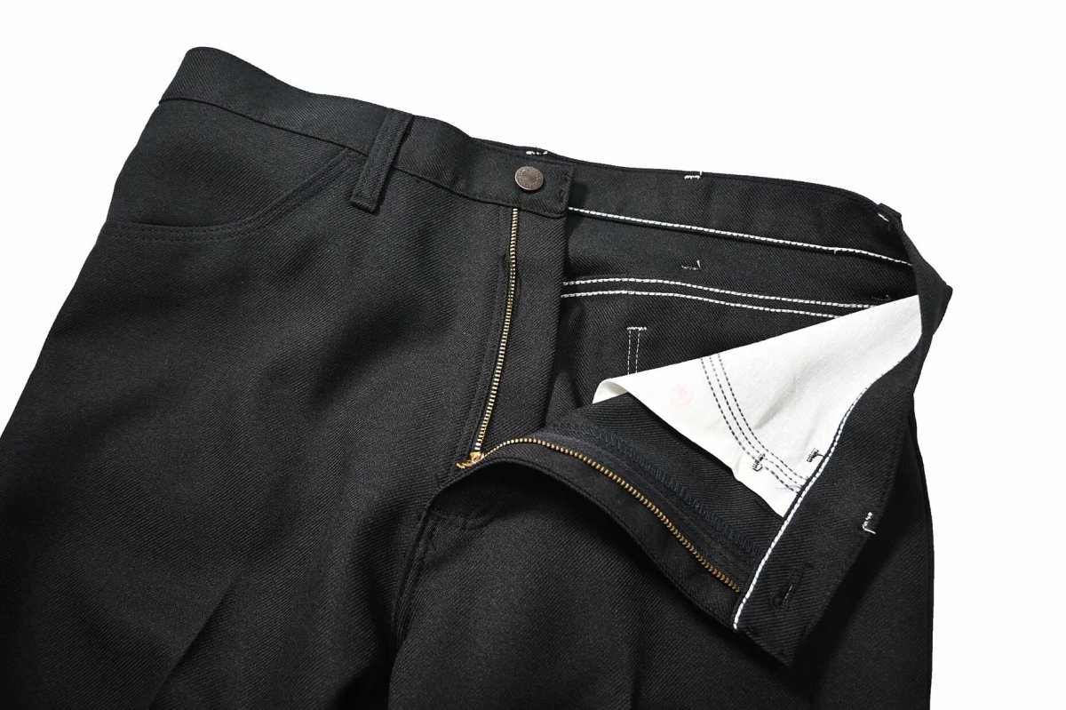 画像5: 90s Used Wrangler Wrancher Dress Jeans Black made in USA (5)