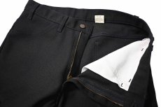 画像5: 90s Used Levi's 517 Flare Pants Black made in USA スタプレ (5)