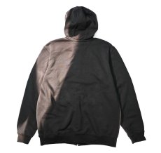画像5: Used Carhartt Zip Sweat Hoodie Fade Black (5)