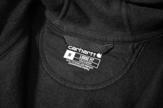 画像4: Used Carhartt Zip Sweat Hoodie Fade Black (4)
