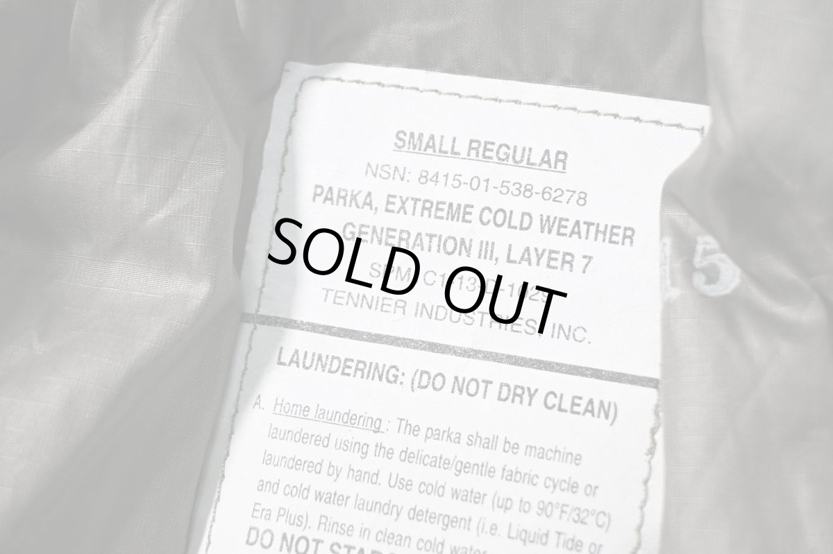 画像4: Deadstock Us Army ECWCS Gen3 Level7 Primaloft Parka (4)