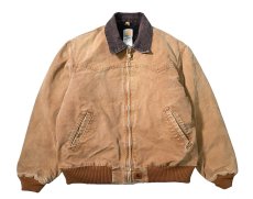画像1: 04' Used Carhartt Santa Fe Jacket Brown (1)