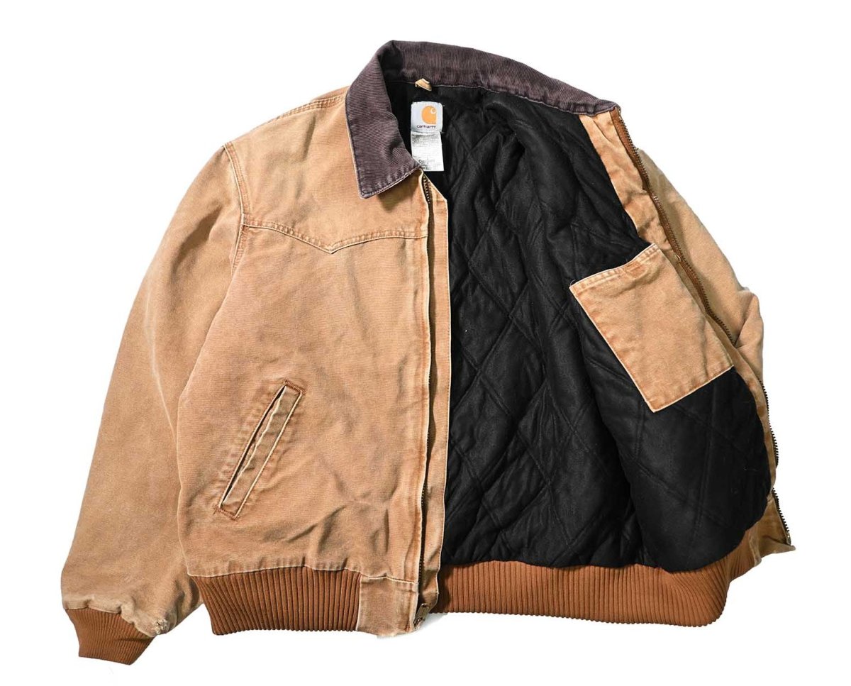画像5: 04' Used Carhartt Santa Fe Jacket Brown (5)