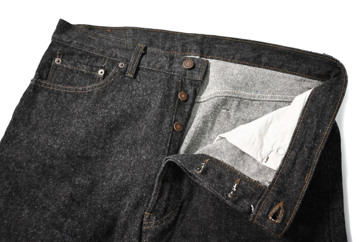 画像6: 92' Deadstock Levi's 501 Denim Pants Black made in USA 先染め リーバイス (6)