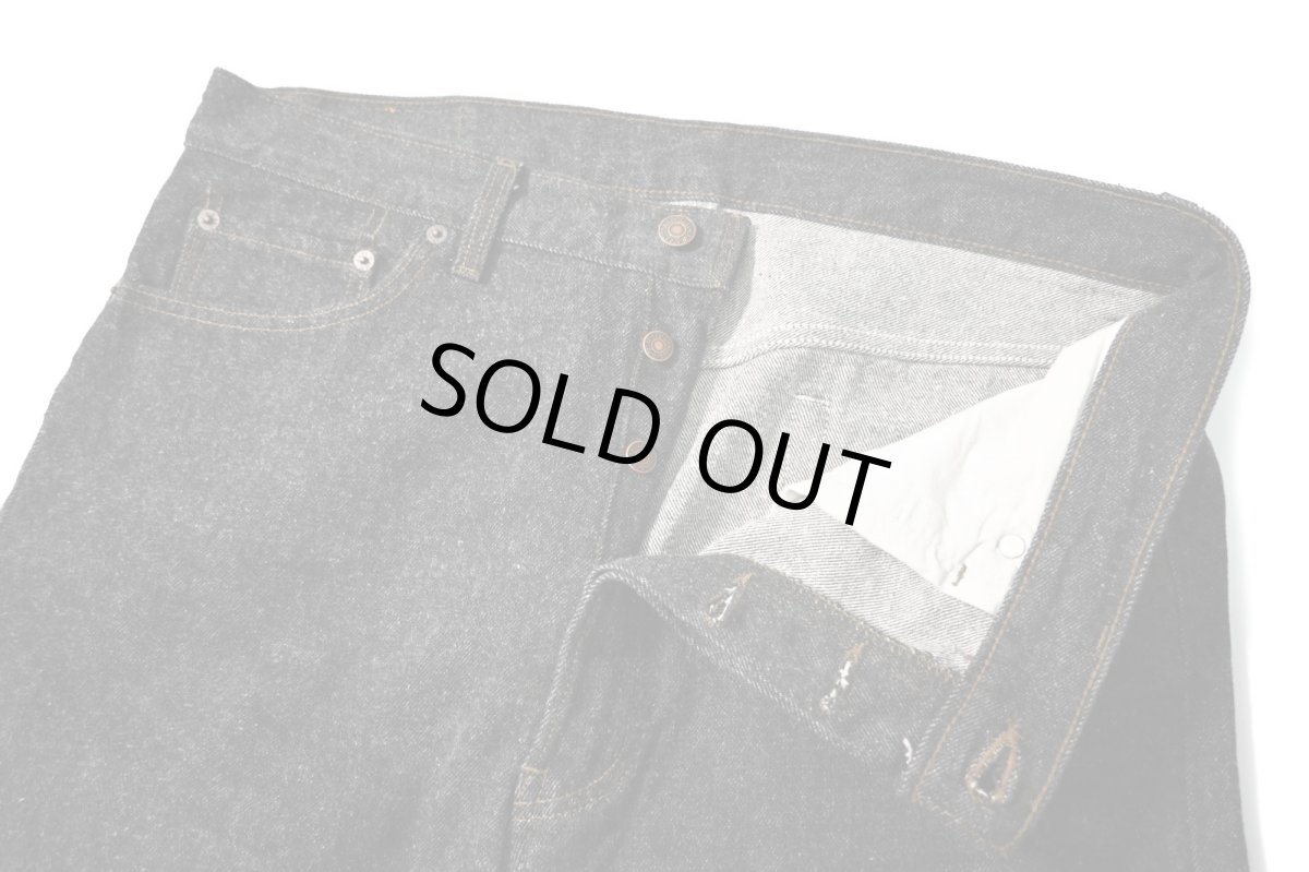 画像6: 92' Deadstock Levi's 501 Denim Pants Black made in USA 先染め リーバイス (6)