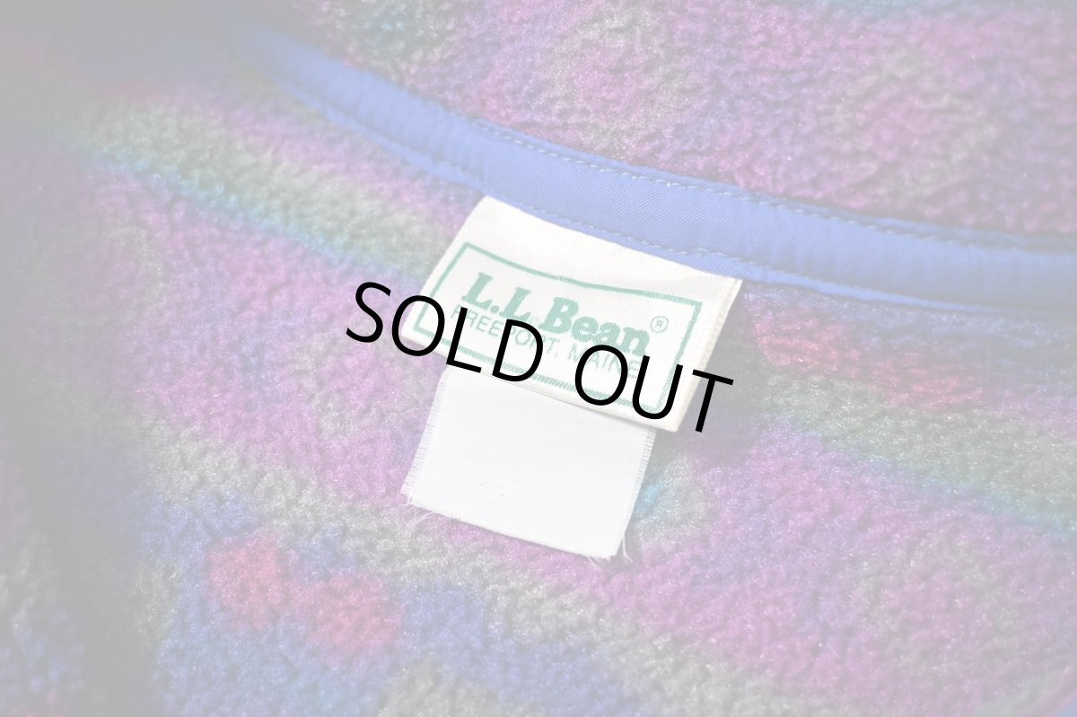 画像4: 80s Used L.L.Bean Fleece Pullover (4)