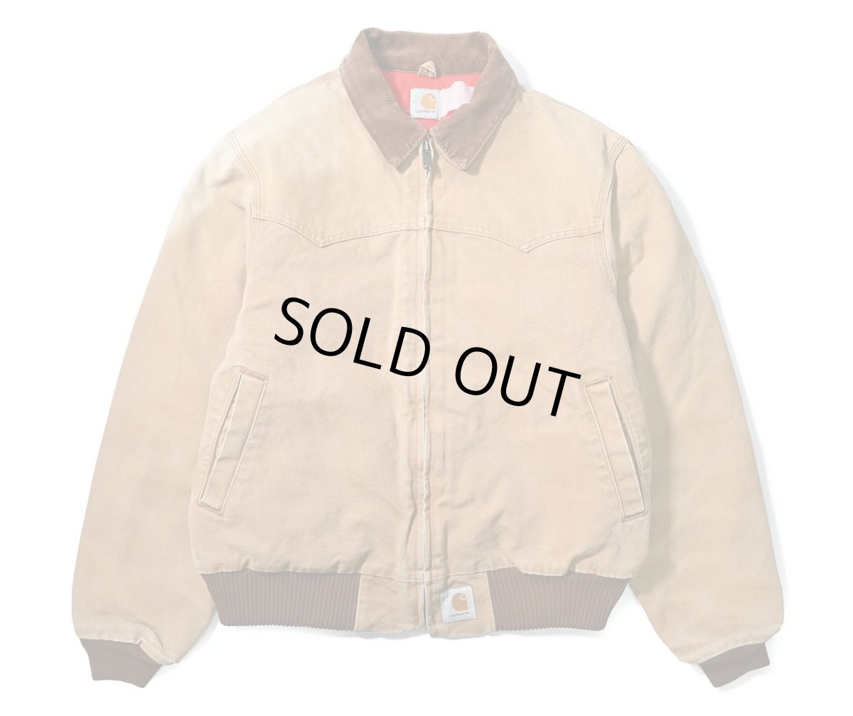画像1: 80-90s Used Carhartt Santa Fe Jacket Brown (1)