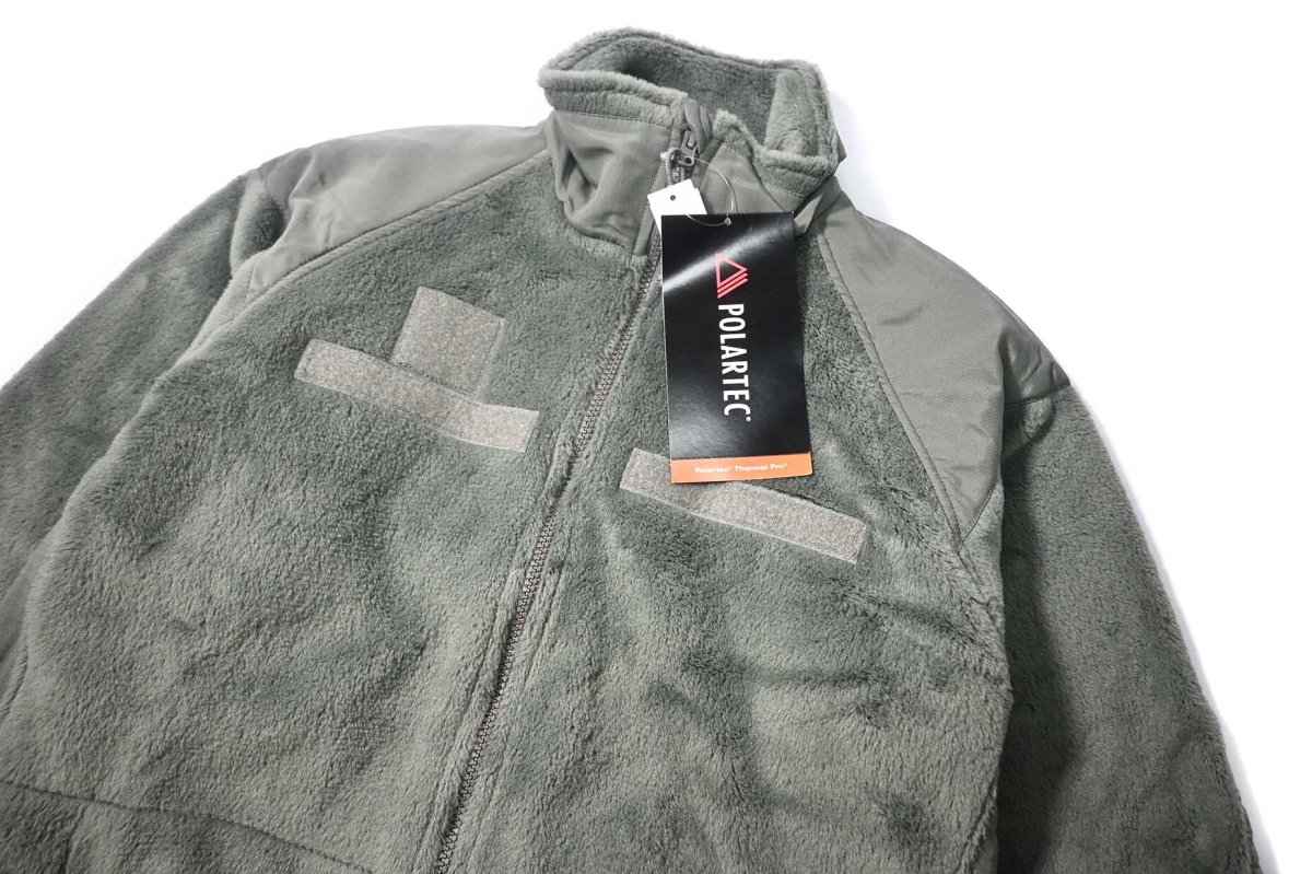 画像2: Deadstock Us Army ECWCS Gen3 Fleece Jacket Foliage Green (2)