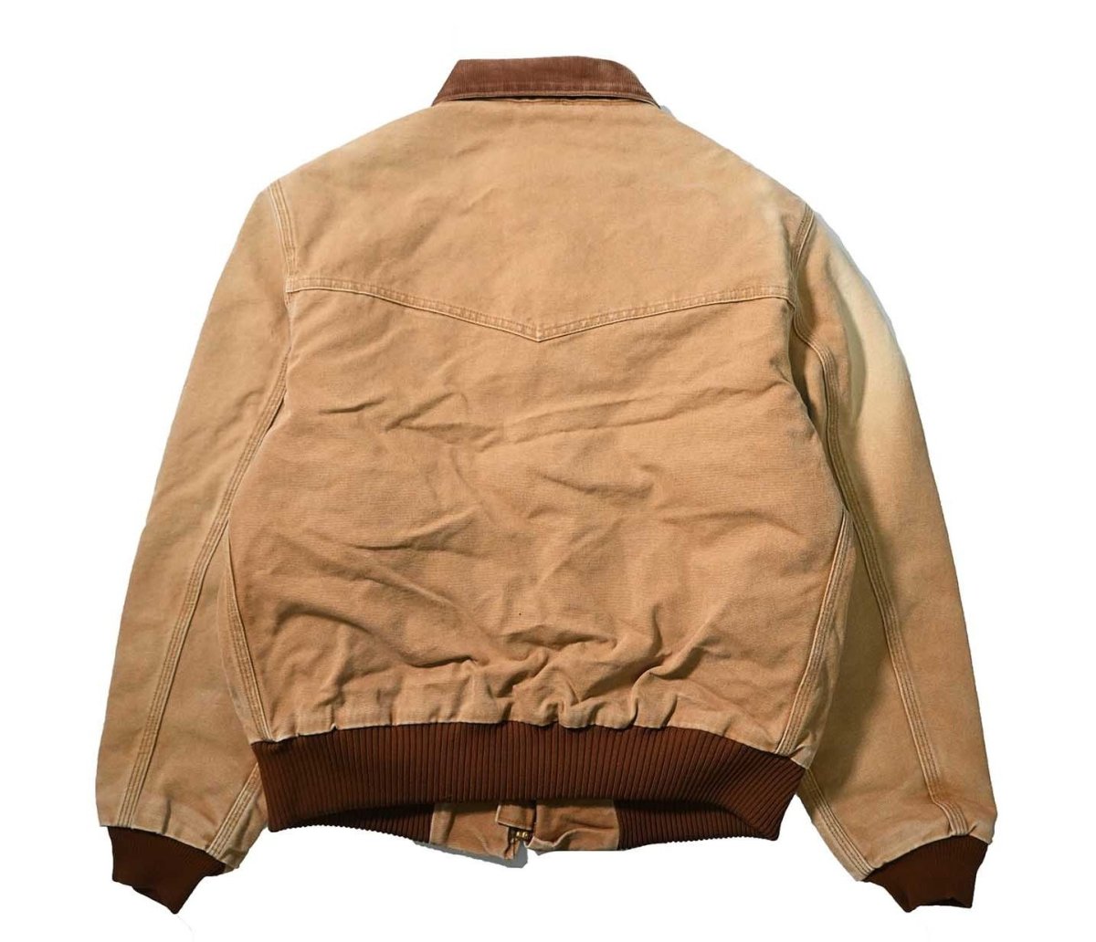 画像2: 80-90s Used Carhartt Santa Fe Jacket Brown (2)