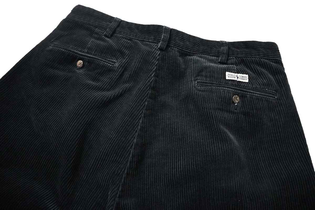 画像4: 90-00s Used Ralph Lauren Corduroy Pants "Andrew Pant" Navy (4)