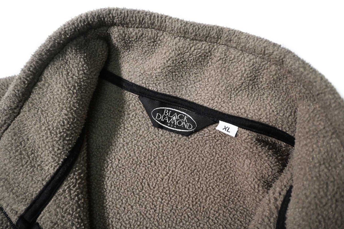画像4: 90s Used Black Diamond Fleece Jacket made in USA (4)