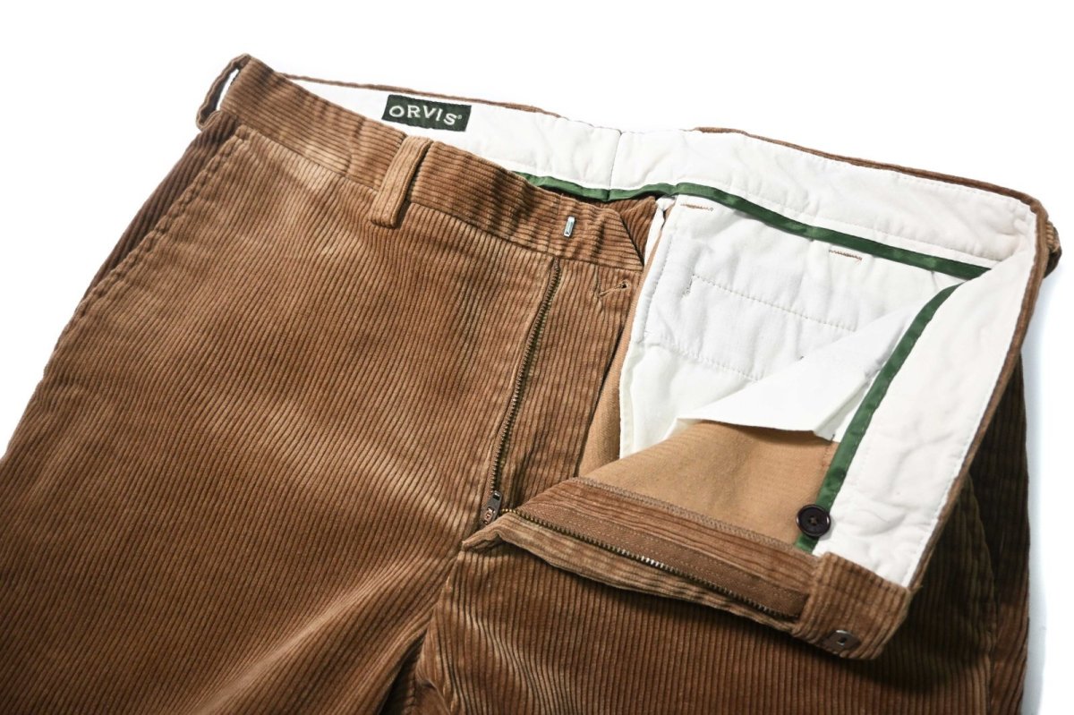 画像5: 00s Used Orvis Corduroy Pants Brown (5)