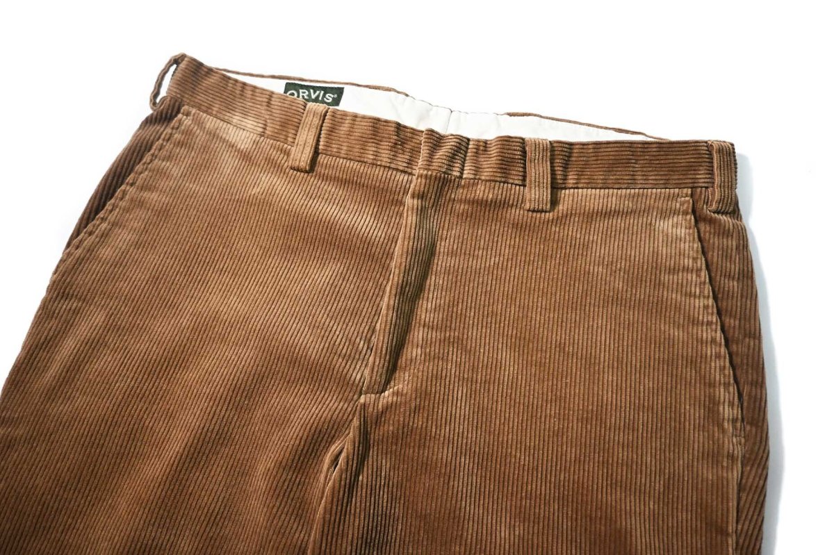 画像2: 00s Used Orvis Corduroy Pants Brown (2)