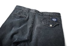 画像4: 90s Used Dockers Denim Pleated Trouser (4)