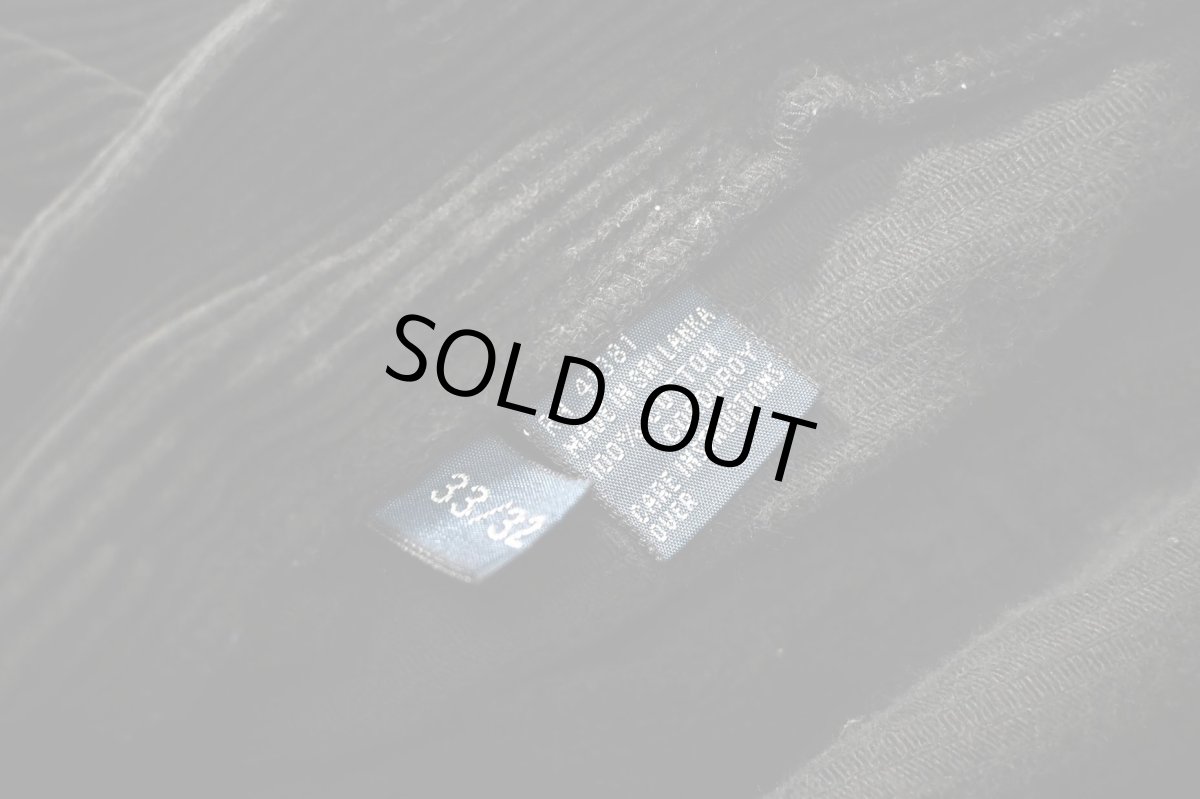 画像7: 90-00s Used Ralph Lauren Corduroy Pants "Andrew Pant" Black (7)