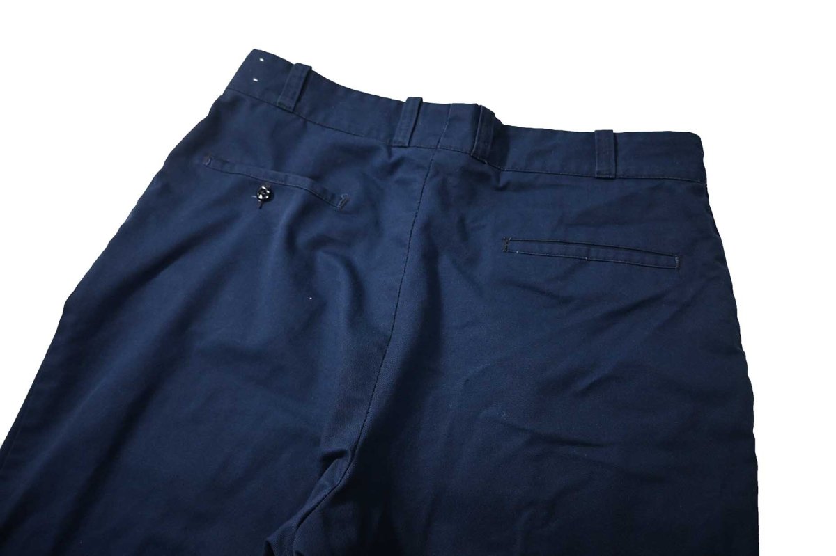 画像4: 80s Used Sears Fieldmaster PERMA PREST Work Pants Navy made in USA (4)