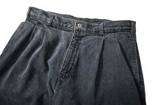 画像2: 90s Used Dockers Denim Pleated Trouser (2)