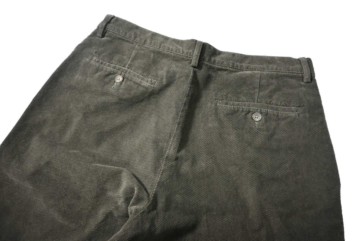 画像4: Used Perry Ellis Corduroy Pants Olive (4)