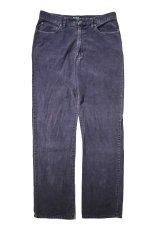 画像1: 90-00s Used Ralph Lauren Corduroy Pants Navy (1)