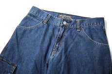 画像2: 00s Used Levi's Silver Tab Denim Cargo Pants (2)