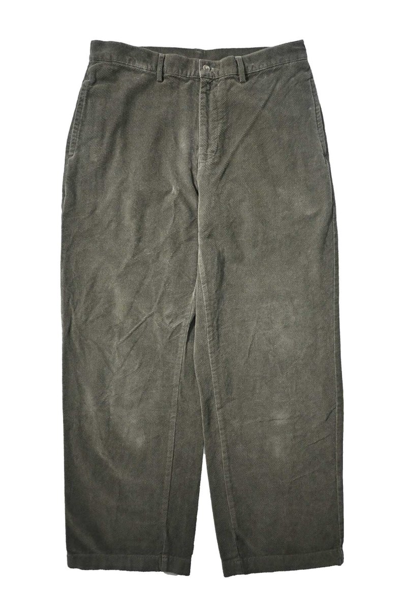 画像1: Used Perry Ellis Corduroy Pants Olive (1)