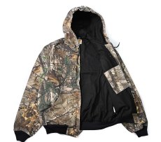 画像4: 13' Used Carhartt Duck Thermal Lined Active Jacket Realtree made in USA (4)