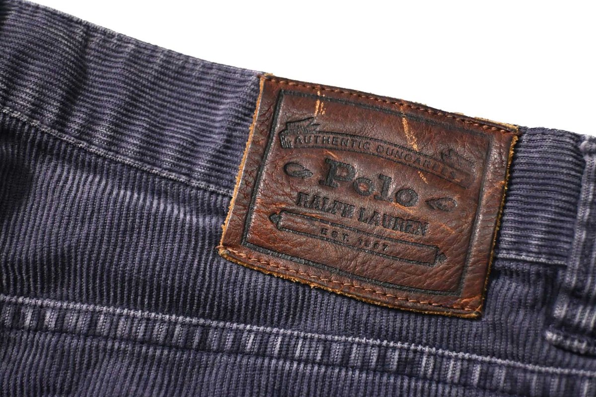 画像5: 90-00s Used Ralph Lauren Corduroy Pants Navy (5)