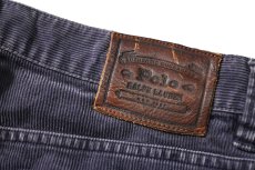 画像5: 90-00s Used Ralph Lauren Corduroy Pants Navy (5)