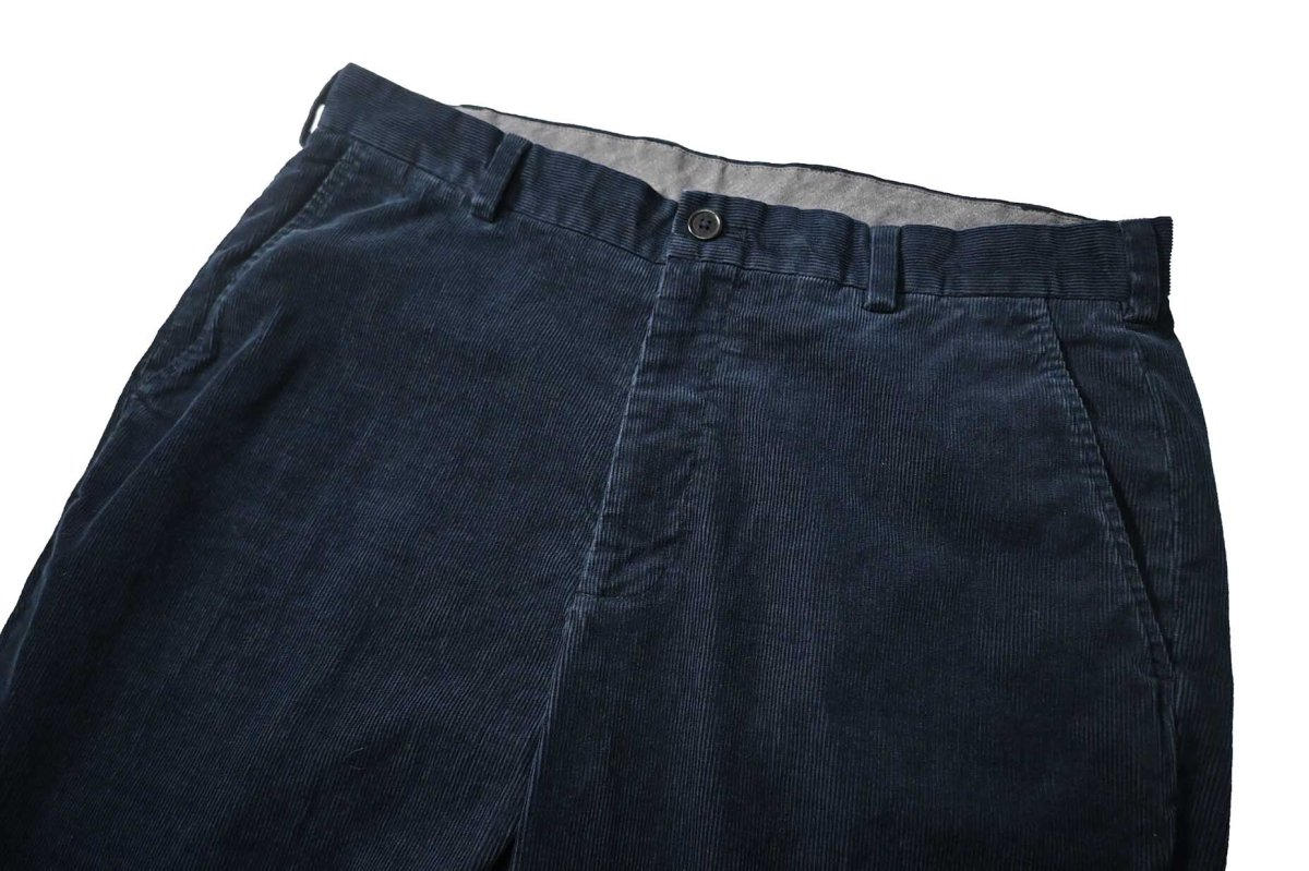 画像2: Used Brooks Brothers Corduroy Pants Navy (2)