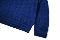 画像3: Used Polo Ralph Lauren Wool/Cashmere Knit Sweater Blue (3)