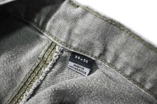 画像6: Used Carhartt Duck Carpenter Pants Moss カーハート (6)