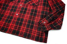 画像3: 60s Used Sears Wool Open Collar Shirt (3)