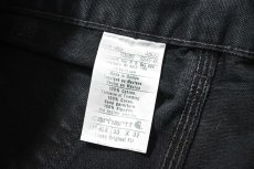 画像6: Used Carhartt Duck Carpenter Pants Black カーハート (6)