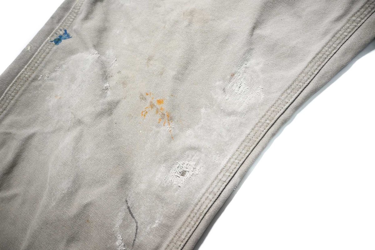 画像4: 13' Used Carhartt Duck Carpenter Pants Desert カーハート (4)