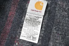 画像5: 04' Used Carhartt Blanket Lined Michigan Chore Coat Spruce made in USA (5)