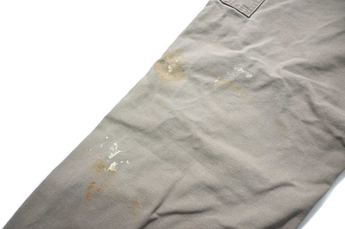 画像5: 13' Used Carhartt Duck Carpenter Pants Desert カーハート (5)