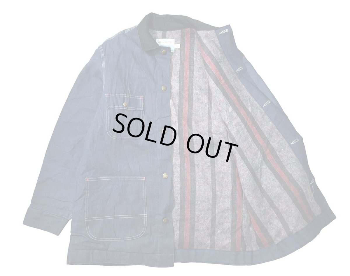画像4: 70's Deadstock Sears Denim Coverall Blanket Liner (4)