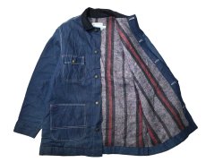 画像4: 70's Deadstock Sears Denim Coverall Blanket Liner (4)