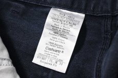 画像6: 09' Used Carhartt Duck Carpenter Pants Midnight カーハート (6)