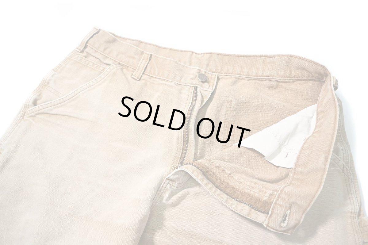 画像6: 00s Used Carhartt Duck Carpenter Pants Brown カーハート (6)
