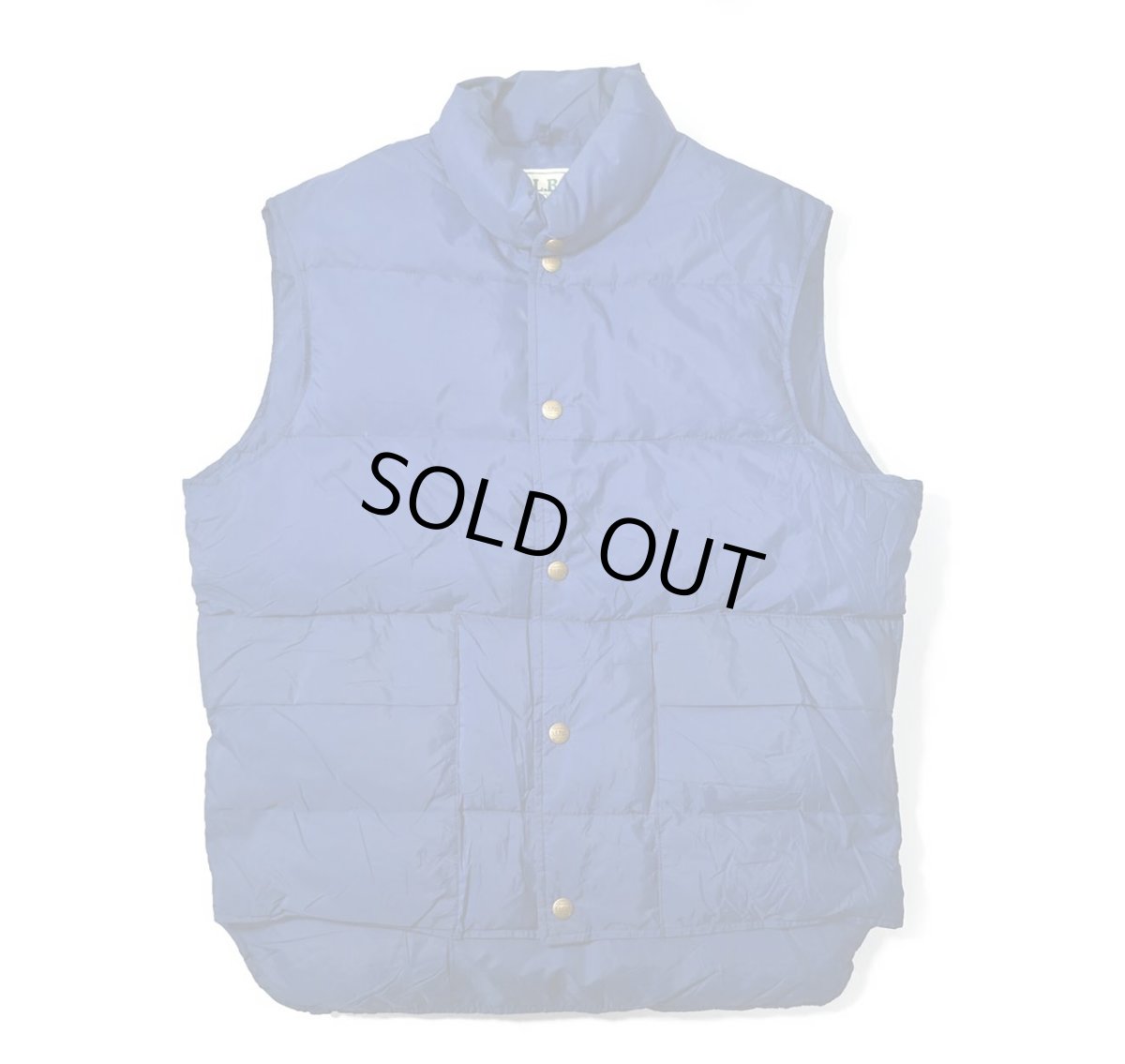 画像1: 80s Used L.L.Bean Down Vest (1)