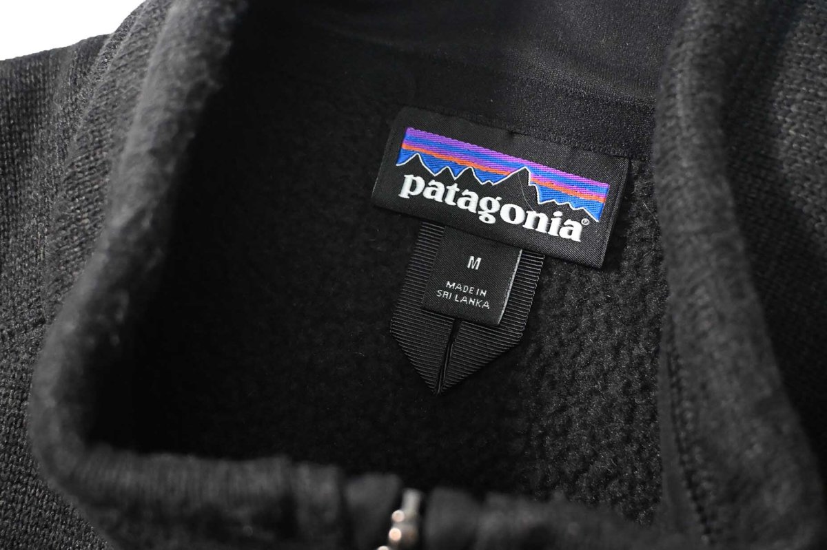 画像4: Used patagonia Better Sweater Vest Black パタゴニア (4)