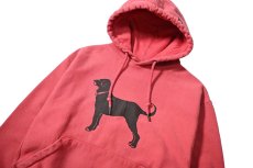 画像2: Used The Black Dog Sweat Hoodie Red (2)