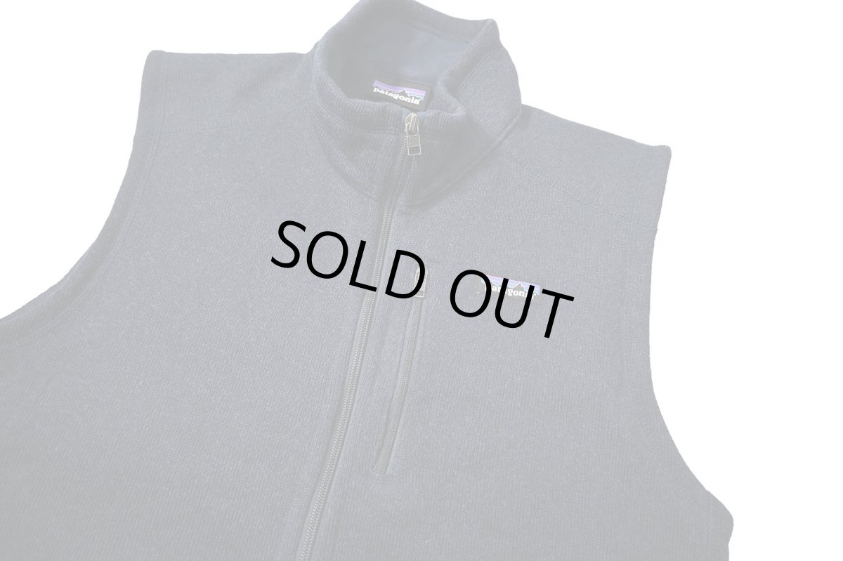 画像2: Used patagonia Better Sweater Vest Navy パタゴニア (2)